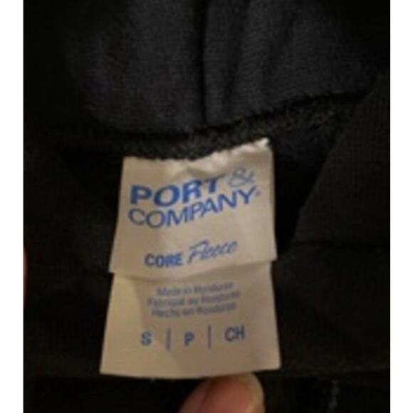 Vintage Y2K Chevron Havoline Black Pullover Hoodie Port & Company Men’s S - Picture 4 of 7